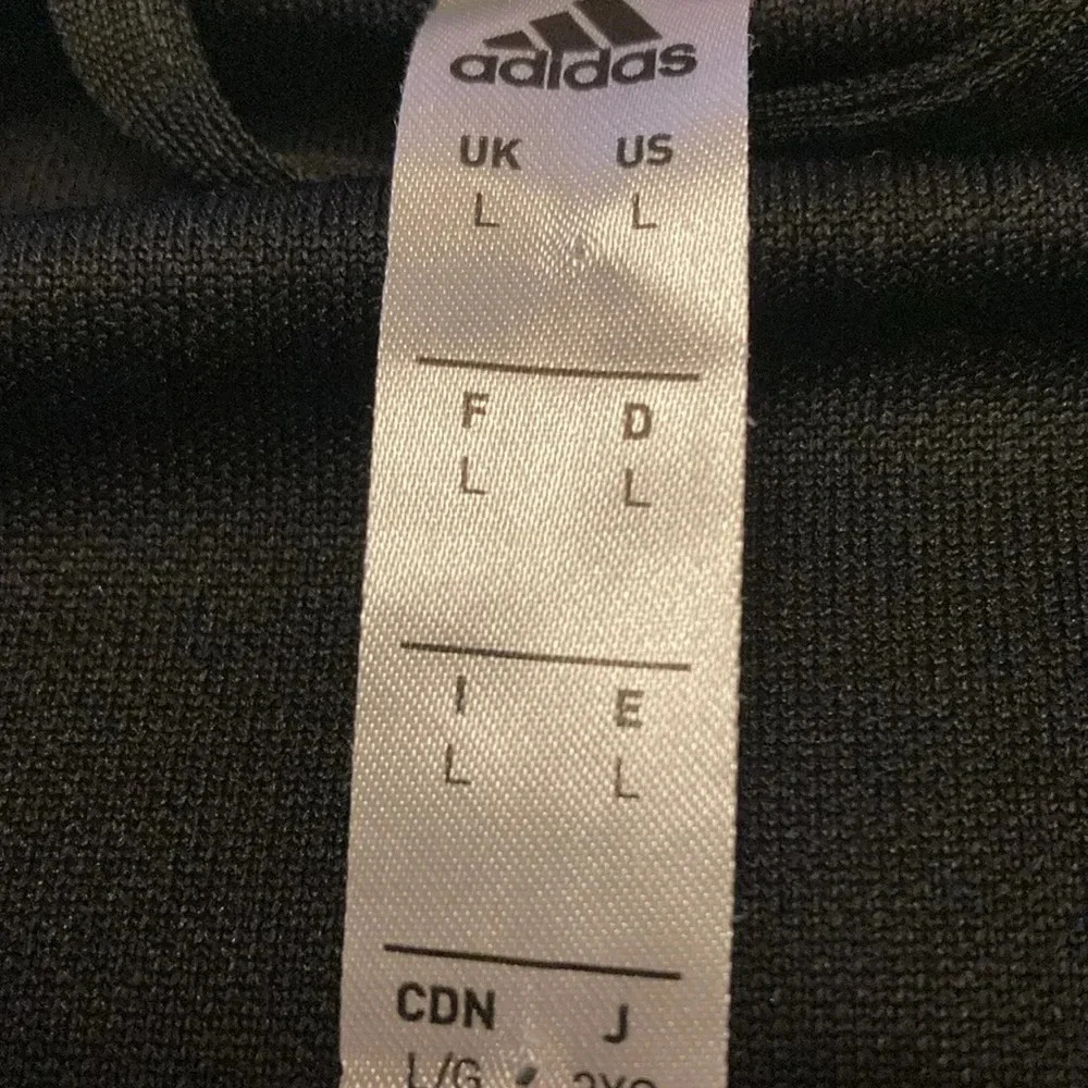 Adidas climate running jacket black men’s large - Picture 7 of 13